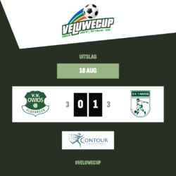 S.V. ’t Harde wint van V.V. OWIOS in de Contour VeluweCup